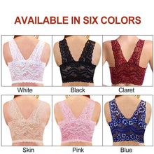 Load image into Gallery viewer, Women&#39;s Seamless Sports Lace Bra