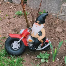 Load image into Gallery viewer, THE BIKER GNOME STATUE