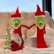 Load image into Gallery viewer, Christmas Hand in Hand Socks