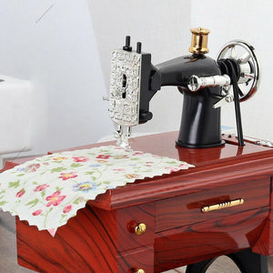 Mini Sewing Machine Music Box