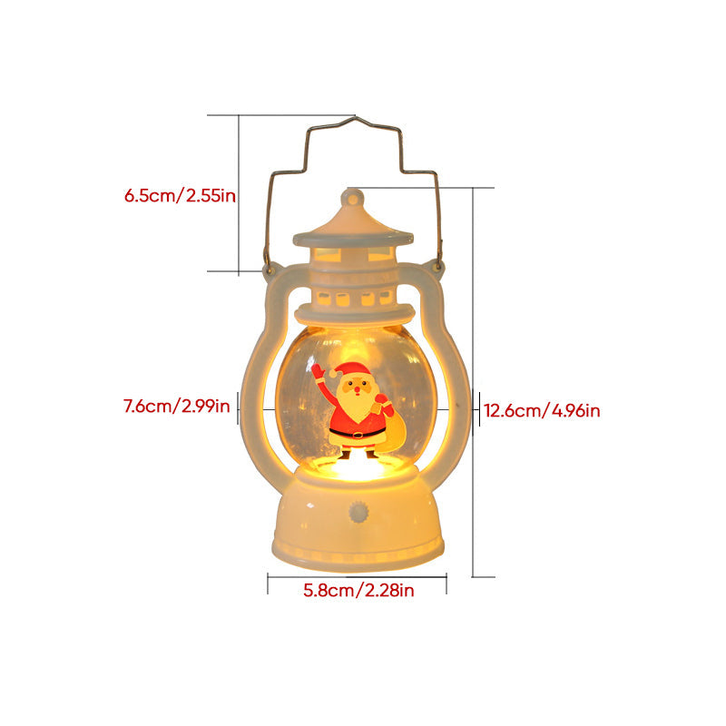 Christmas Portable Oil Lamp Decoration