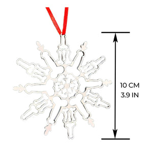 Funny Snowflake Ornament