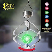 Load image into Gallery viewer, Hirundo Magic Shining Solar Wind Chime