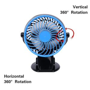 360° Mini Portable Personal Fan