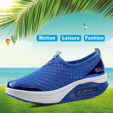 Load image into Gallery viewer, Women&#39;s Mesh Stitching Air Cushion Shaking Sneakers