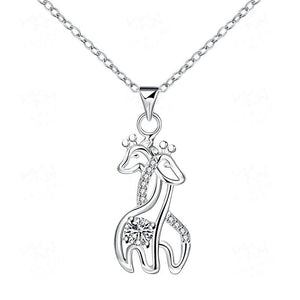 Graceful Love Giraffe Necklace