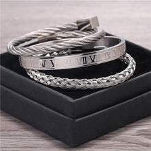 Load image into Gallery viewer, Woven Stainless Steel Bracelet