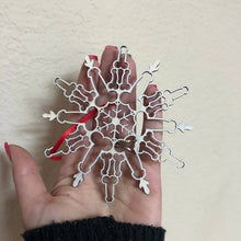 Load image into Gallery viewer, Funny Snowflake Ornament