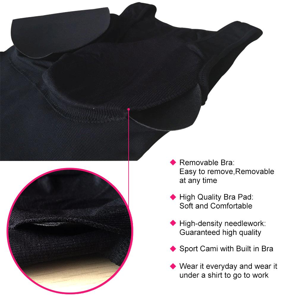 Vest For Body Shaping - With Double Pad Of Chest