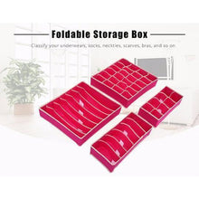 Load image into Gallery viewer, Foldable Closet Underwear Organizer(4 pics/1 Set)