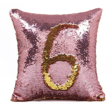 Load image into Gallery viewer, Hirundo Amazing Reversible Sequin Pillow, insert included