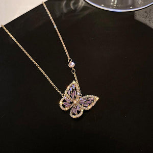 Hollow Butterfly Necklace