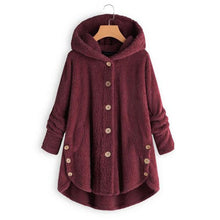 Load image into Gallery viewer, Plus Size Women Loose Warm Outwear Coat