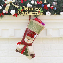 Load image into Gallery viewer, Christmas Socks Gift Bag