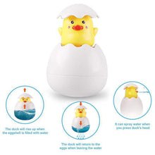 Load image into Gallery viewer, Hatching Duckling Spray Bath Toy