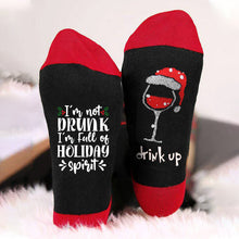 Load image into Gallery viewer, Christmas Letter Print Socks