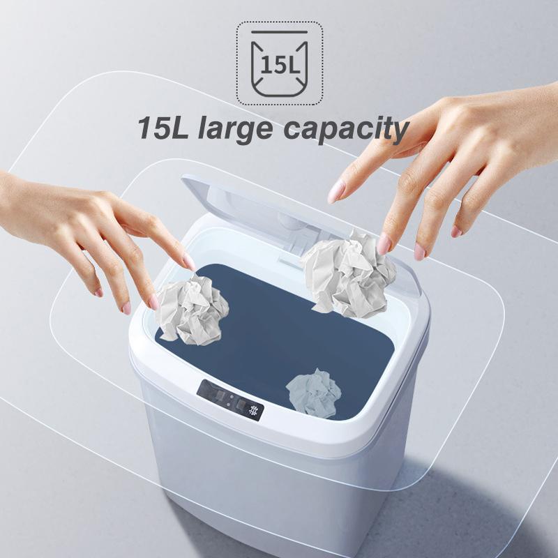 Intelligent Induction Trash Can