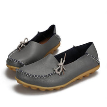 Load image into Gallery viewer, Women&#39;s Leather Loafers Moccasins