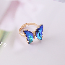 Load image into Gallery viewer, Gradient Butterfly Ring