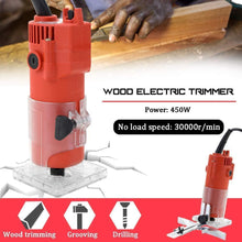 Load image into Gallery viewer, Wood Electric Trimmer