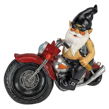 Load image into Gallery viewer, THE BIKER GNOME STATUE