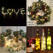 Load image into Gallery viewer, LED bottle light cork night light DIY deco gift