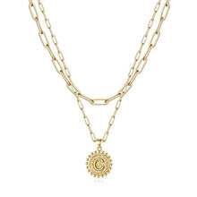 Load image into Gallery viewer, Gold Initial Necklaces for Women