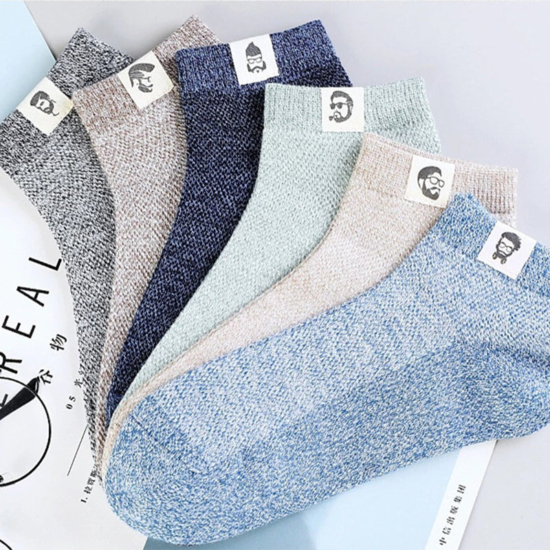 Breathable Antibacterial Deodorant Socks for Men