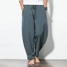 Load image into Gallery viewer, Men&#39;s Summer Casual Cotton Baggy Harem Pants