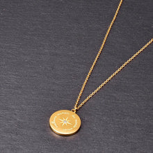 Load image into Gallery viewer, Golden Choker Pendant Necklace