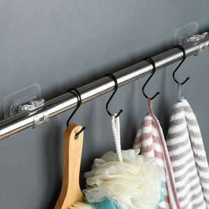 Transparent Hanging Rod Clip