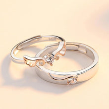 Load image into Gallery viewer, Simple Couple Silver Ring