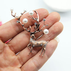 Exquisite Deer Brooch