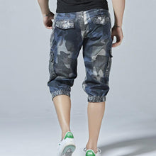 Load image into Gallery viewer, Denim Camouflage Overalls for Men