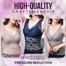 Load image into Gallery viewer, Lace Vest With Breast Pads