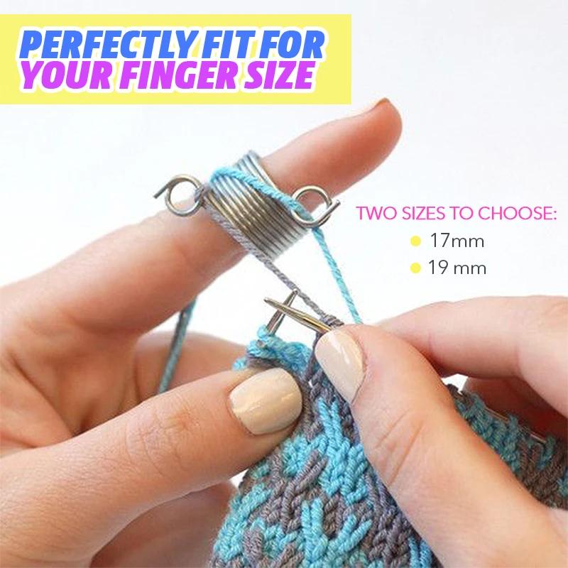 Yarn Guide Knitting Thimble