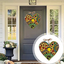 Load image into Gallery viewer, Large Garden Mosaic Heart Decoration