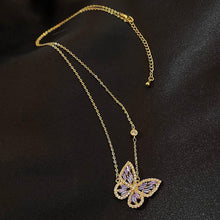 Load image into Gallery viewer, Hollow Butterfly Necklace