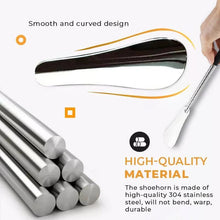 Load image into Gallery viewer, Stainless Steel Retractable Shoehorn