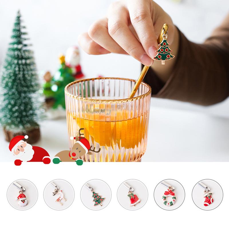 Christmas Decorations for Home - Christmas Metal Spoon Gift Set