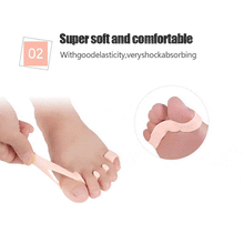 Load image into Gallery viewer, Elastic toe separator, 1 pair