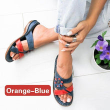 Load image into Gallery viewer, Women&#39;s Summer Floral Comfortable Sandals