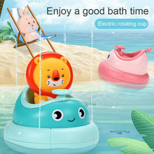 Load image into Gallery viewer, Rotating Baby Bath Toy