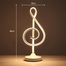 Load image into Gallery viewer, Musical Note Lamp