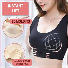 Load image into Gallery viewer, Seamless Front Buckle Support Bra