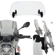 Load image into Gallery viewer, Universal Motorcycle Windshield Extension