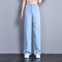 Load image into Gallery viewer, High Waist Straight Tube Jeans