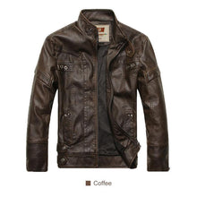 Load image into Gallery viewer, PU Leather Jacket