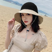 Load image into Gallery viewer, Women Summer Beach Sun Hat