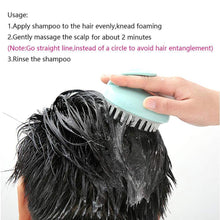 Load image into Gallery viewer,  Manual Scalp Stress Relax Hair Shampoo Brush Head Massager